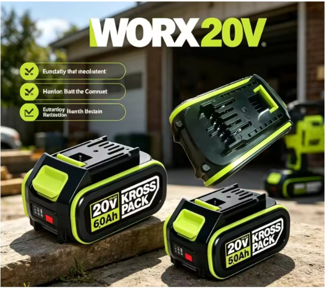 بطارية Green WORX الأصلية 20 ف - مراجعة Renewable Energy Project وسعره